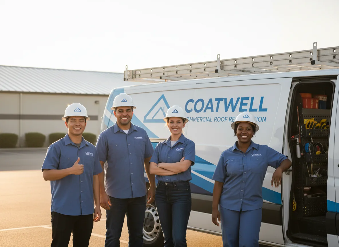 Commercial roof coating company in Gresham, NE